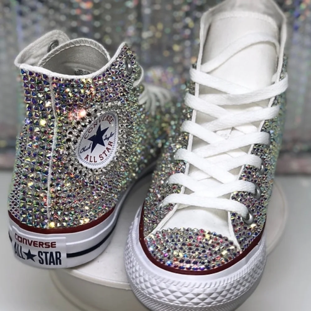 Bling Converse Shoes - Picture 4 of 12